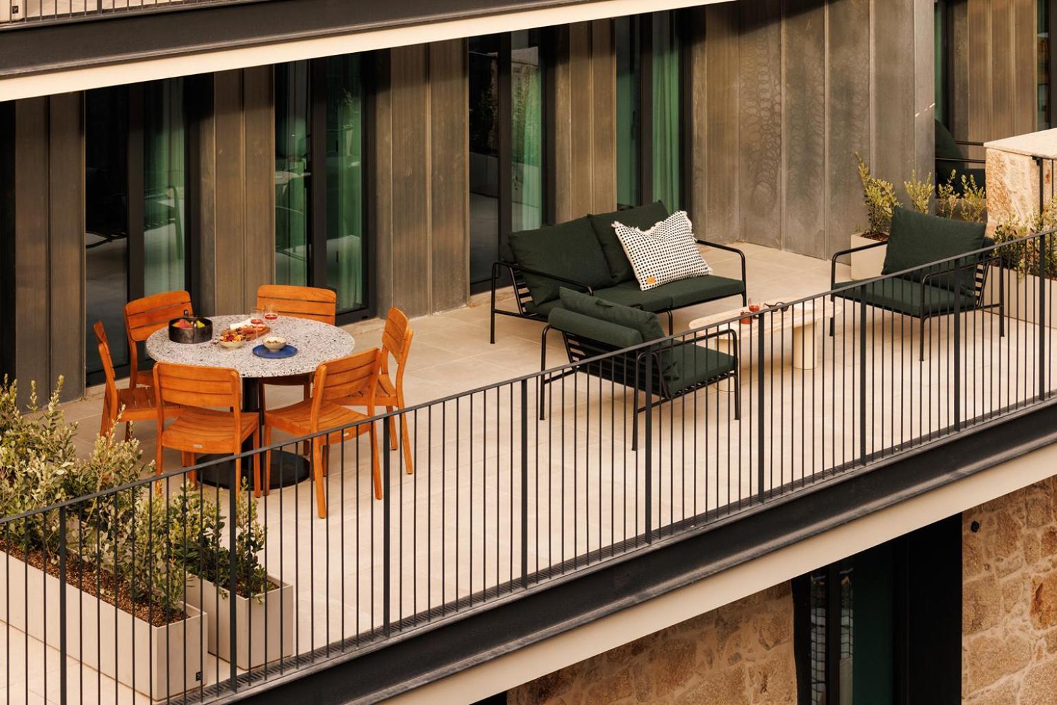 The Rebello Hotel & Spa - Small Luxury Hotels Of The World Vila Nova de Gaia Exterior foto A balcony